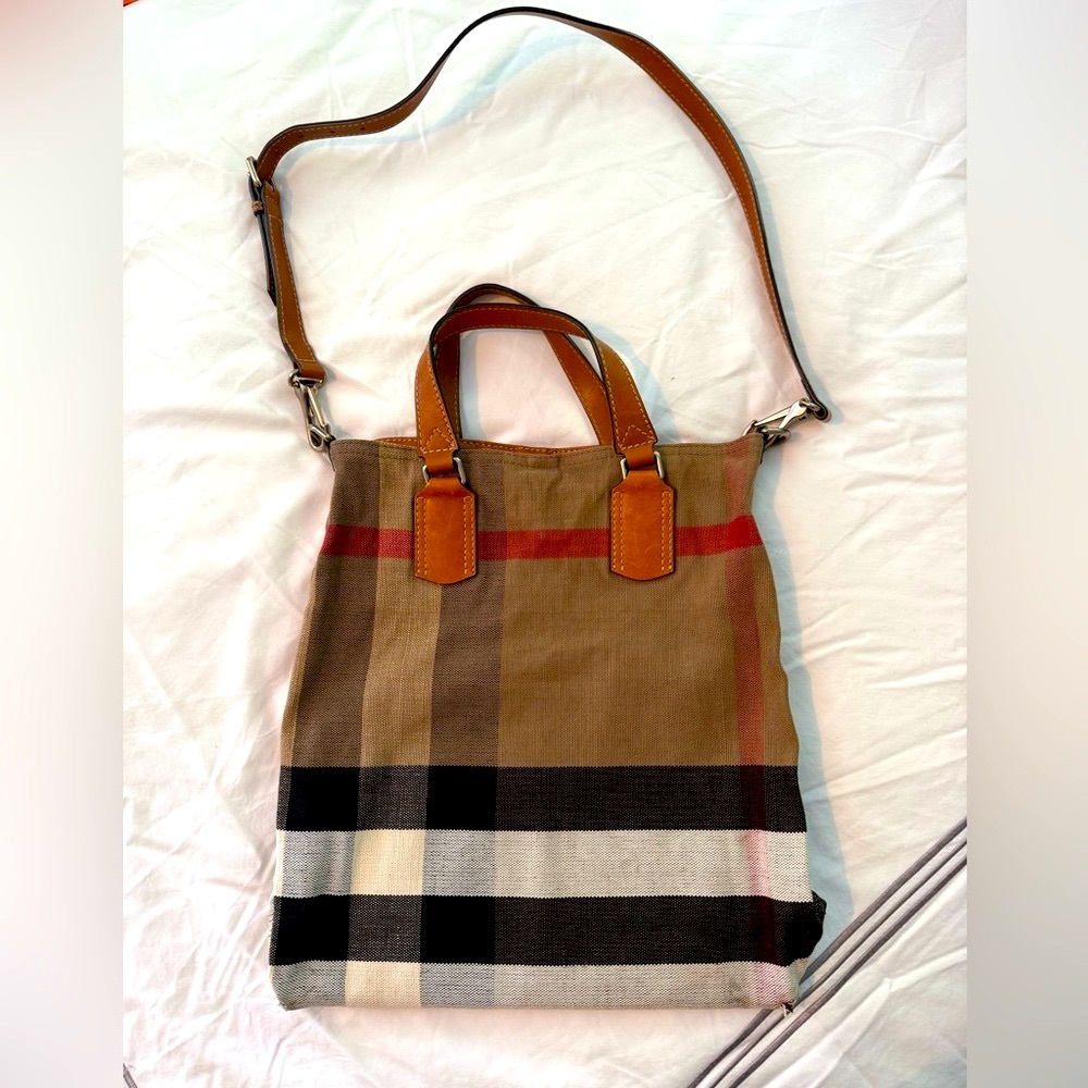 Burberry Multicolor Check Crossbody Bag